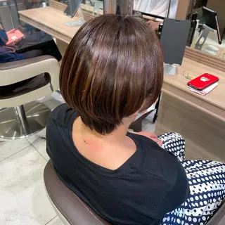 学割 悟 韓国風艶髪縮毛矯正のヘアスタイル