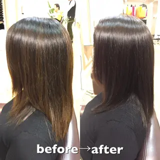 ミディアム セミロング カラー 【NEW✨】店長‪✄ 杉本亮太のヘアスタイル