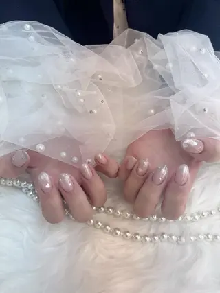 ネイル 【大垣ネイルモデル】 はんな🧡🐻‍❄️のネイルデザイン