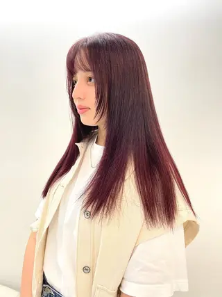 カラー Libero／ HARUKA【柏】のヘアスタイル