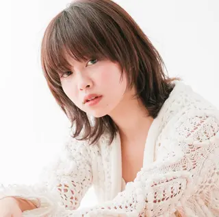 ミディアム 田邉 海斗のヘアスタイル