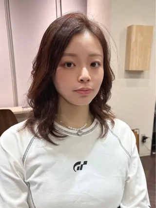 セミロング カラー C'BON hair salon neaf所属・滝口 和城のヘアスタイル