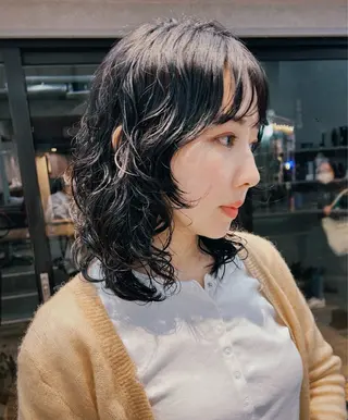 ミディアム ✳︎透明感カラー✳︎ ボブ✳︎nanaのヘアスタイル