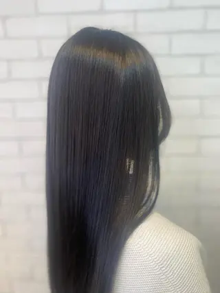 ロング カラー ヨシダ フミノリのヘアスタイル