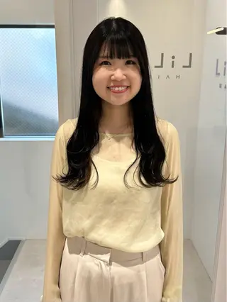 ロング カラー パーマ お洒落パーマ/ 艶カラー/michiのヘアスタイル