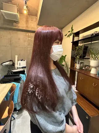 ロング カラー レイヤーカット/ルー ツカラー/EMIRIのヘアスタイル