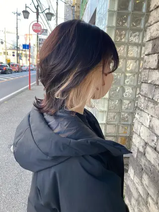 ショート カラー ✂️似合わせの魔術師 石田一樹✂️のヘアスタイル