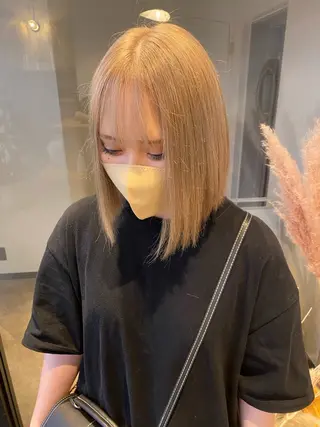 ショート カラー 🌼ハイライト透明感 🌼maiのヘアスタイル