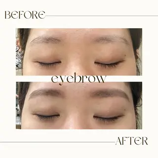 アイブロウ ハイトーン/暖色/ 眉/メイク/Rinaのヘアスタイル