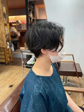 ショート OPShair　ANELLO所属・ショート/ボブ/ メンズ/縮毛矯正のヘアスタイル