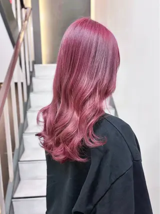 ロング ブリーチ/ ダブルカラー/RYOのヘアスタイル