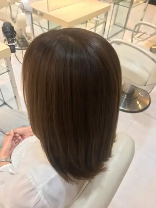 ミディアム カラー 後藤 瑞季のヘアスタイル