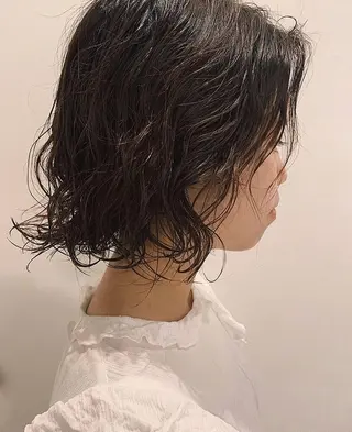 ショート パーマ kico所属・カワサキ カエデのヘアスタイル