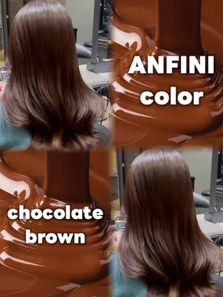 ミディアム 髪質改善 ANFINI所属・田中 励也 レイヤー ボブのヘアスタイル