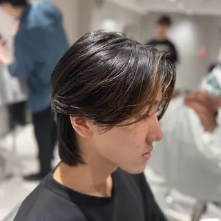 メンズ 曲がる縮毛/カルマパ ーマ/池袋/横村大全のヘアスタイル