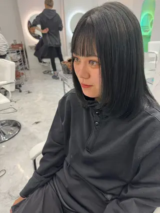 セミロング 小嶌 啓太のヘアスタイル