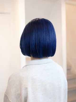 ショート カラー ヘアアレンジ 🦠カラーリスト/ 魚瀬あおい🦠のヘアスタイル