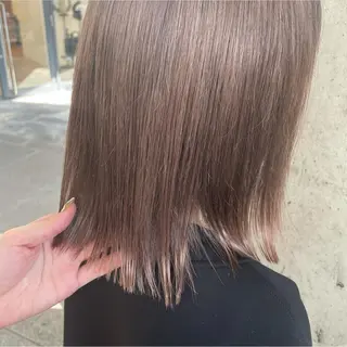 ミディアム Nomura Rizuのヘアスタイル