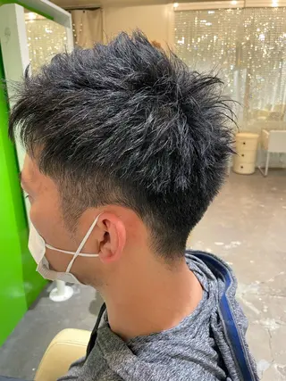 ショート メンズ 塚田 銀太のヘアスタイル