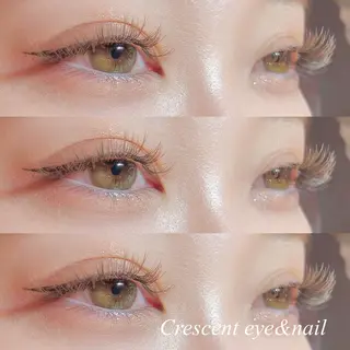 マツエク・マツパ Crescent Eye SHIMUのマツエク・マツパデザイン
