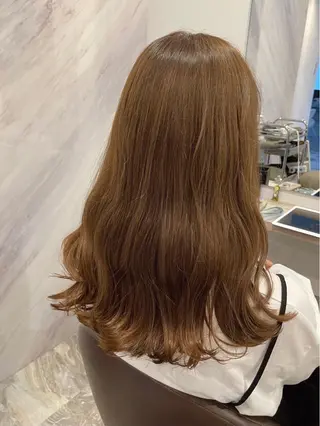 ロング 大谷 杏菜のヘアスタイル