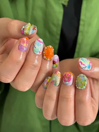 ネイル MARIE 表参道 💚YUKIのネイルデザイン