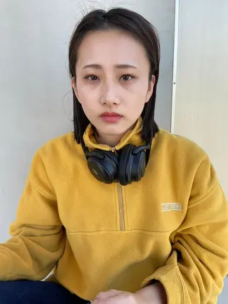 ショート カラー パーマ CEINE PATHのヘアスタイル