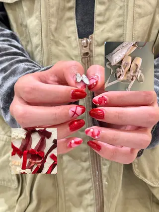 ネイル ハイトーン/ネイル /ミウ 🌺❤︎のネイルデザイン