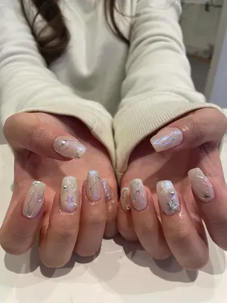 ネイル 束感まつ毛/ネイル/ LED♥KIRARAのマツエク・マツパデザイン