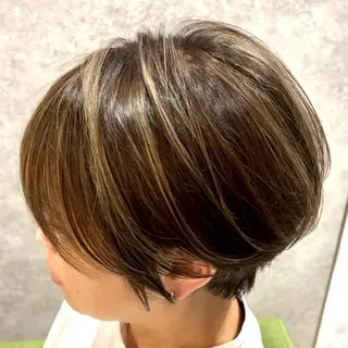 ショート カラー Labimani   ラビマーニ所属・西林麗雄7月枠 まだあります！のヘアスタイル