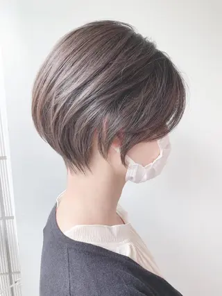 ショート 【赤み消しカラー】 中野浩太のヘアスタイル