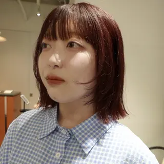 ミディアム カラー ヘアアレンジ 🌐サトウ リョウ🌐のヘアスタイル