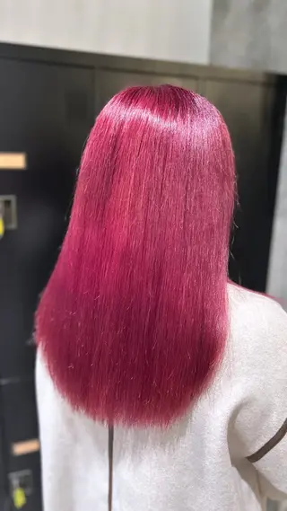 ロング メンズ 透明感/艶感/ハイ トーン/HIKARUのヘアスタイル