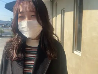 ミディアム カラー 柔らかカラー🥛 mayucoのヘアスタイル