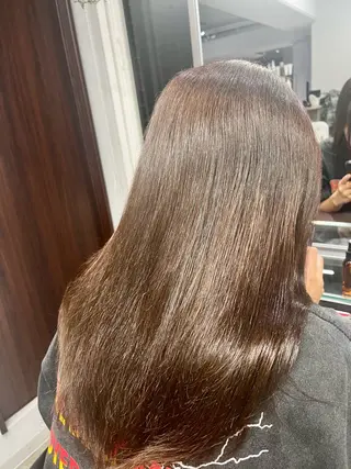 カラー JIN/暖色カラー /髪質改善/艶髪のヘアスタイル