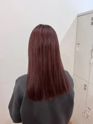 セミロング FENICE on the beach所属・タニ ヒナタのヘアスタイル