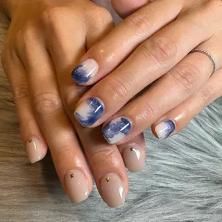 ネイル EARTH守谷店所属・🩶EARTH守谷店 YURA🦋のネイルデザイン