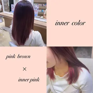 カラー 横浜/韓国風/ヘアメ /ユイナ🎀のヘアスタイル