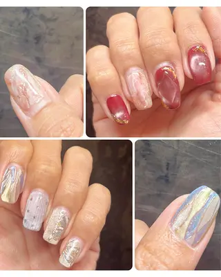 ネイル 手書きが得意🖌️ Y’s  nailのネイルデザイン