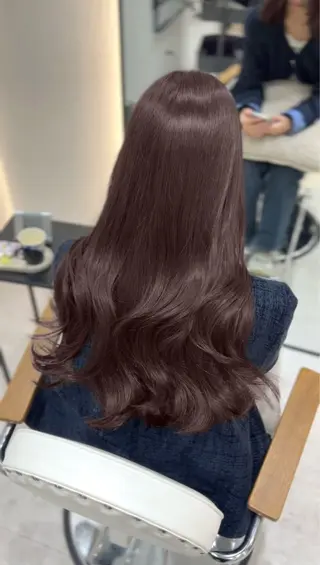 ロング 🩶レイヤー/艶髪/ 顔周り/韓国風/輝士のヘアスタイル