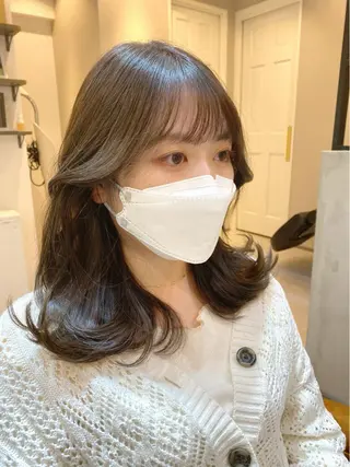 セミロング 小山 ヨシタカのヘアスタイル