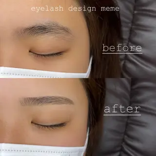 アイブロウ meme erinaのマツエク・マツパデザイン