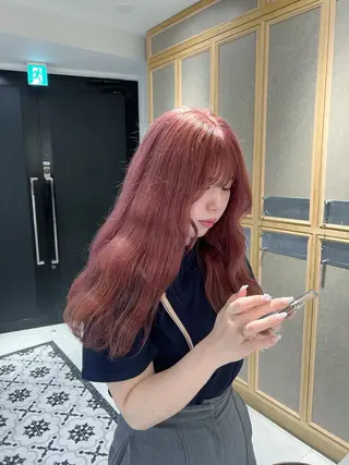 ロング 縮毛矯正/ブリーチ 🌻🌻MIREIのヘアスタイル