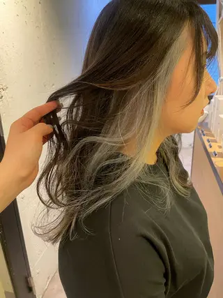 ロング カラー hisano / ハイトーン・透明感のヘアスタイル