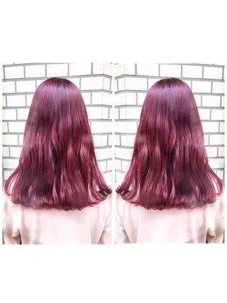 セミロング カラー ブリーチ/髪質改善 🍊店長MASAKiのヘアスタイル