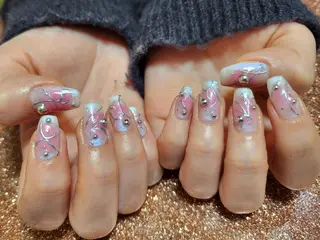 ネイル 💜bora .のネイルデザイン