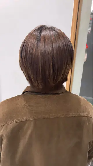 ショート 🫧ゆうき🪽 髪質改善/ハイライトのヘアスタイル