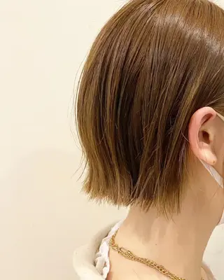 ミディアム 小川 夏生のヘアスタイル