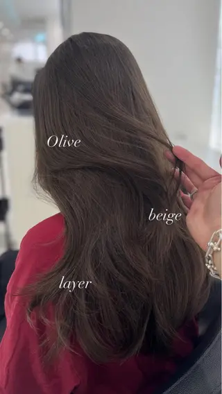 ロング カラー 💎透明感カラー /kaito💎のヘアスタイル