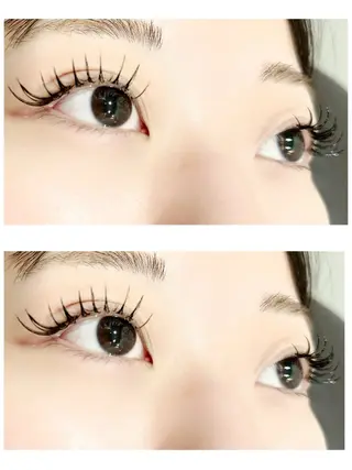 マツエク・マツパ シュガーレイ所属・バインドロック🦋 アンドヘルシーのマツエク・マツパデザイン